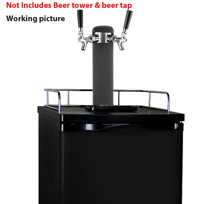 Beer Keg Tower Insulator,Neoprene Keg Tower Cover For 3\'\' Kegerator Column ,End the Foam and Ensure Ice-Cold Pours