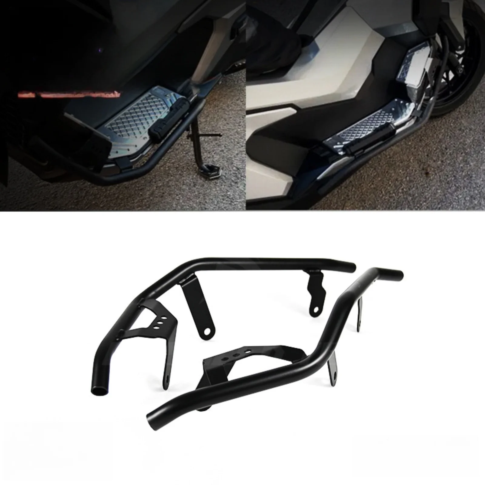 

Front + Rear Engine Guard Crash Bars Protector For Honda ADV 350 2022 2020-2023