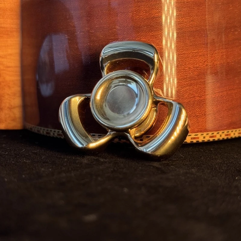 Horizon EDC-messing van drie pagina's gepolijst roestvrij staal gepolijst mechanisch metaal Fidget Spinner decompressiespeelgoed
