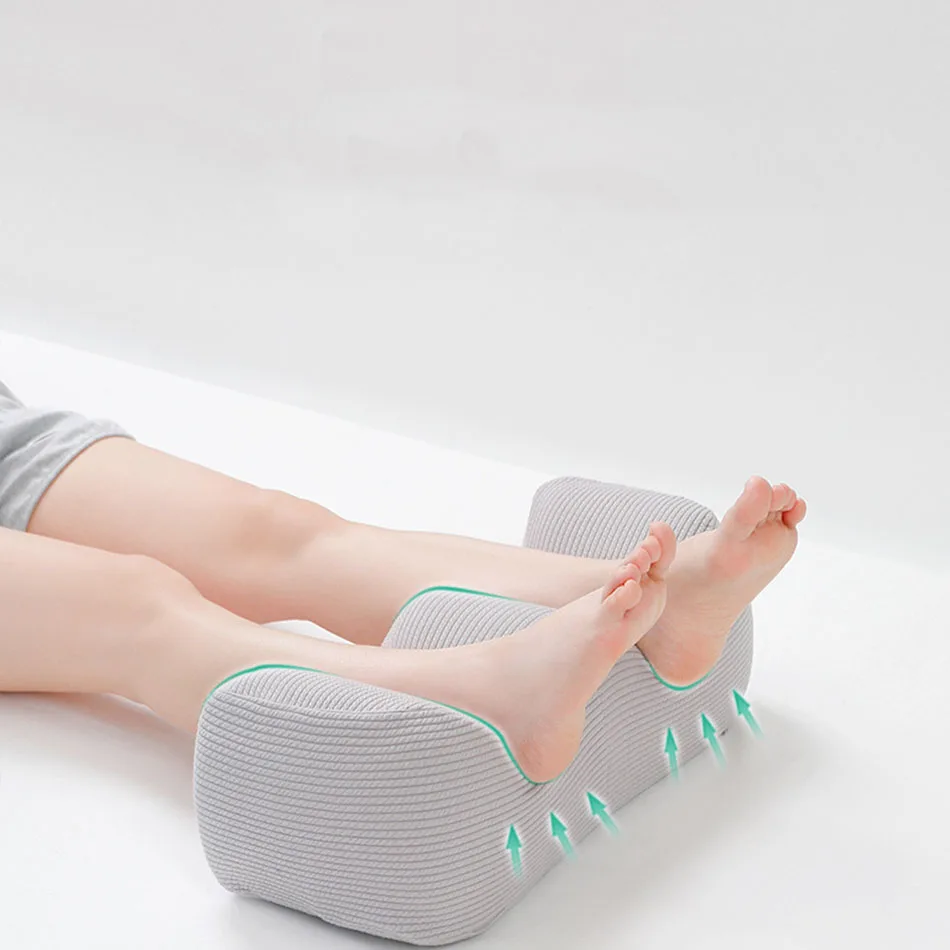 Bed Sleeping Leg Pillow Ergonomic S-shaped Foot Pillow Suitable for People with Leg Fractures Pillow for Leg