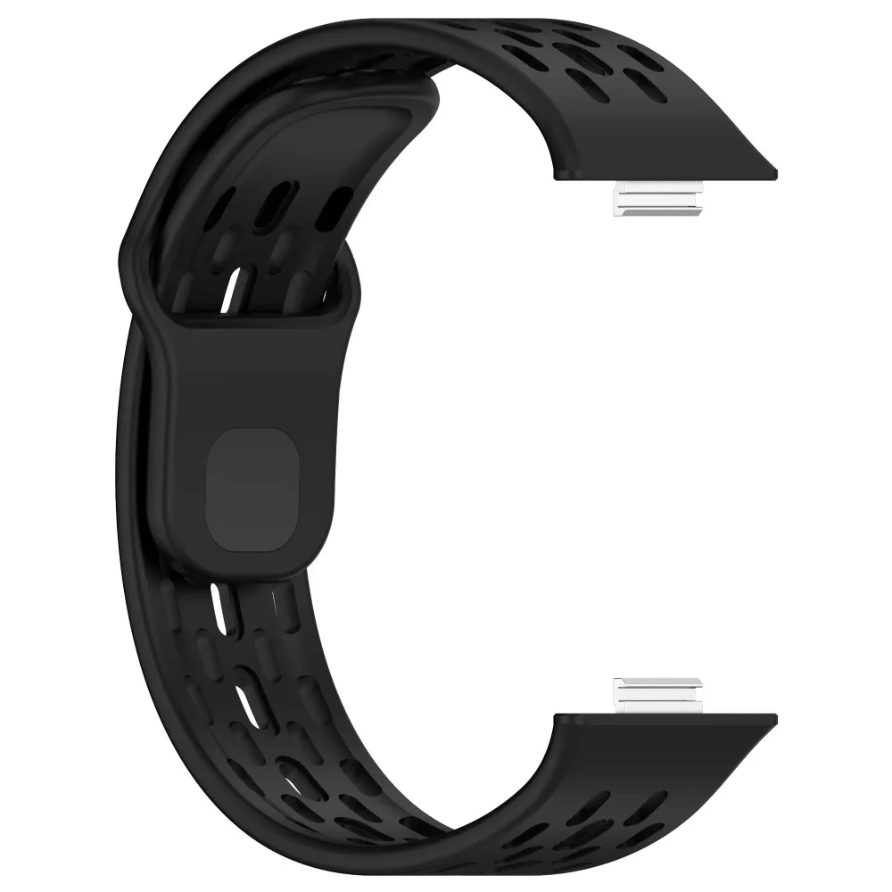 Sport-Silikonarmband für Redmi Watch 6 Active-6 Lite/6 5 4 Atmungsaktiver Stil Verstellbares Armband für Xiaomi Mi Band 10-9-8 Pro – Detail 24