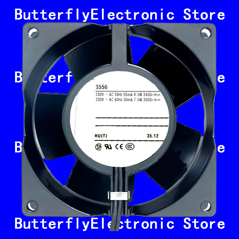 

НОВЫЙ ОРИГИНАЛЬНЫЙ ВЕНТИЛЯТОР 3556 230 В переменного тока 9238 8,5 Вт/7,5 Вт 9238 9 СМ 92*92*38 ММ