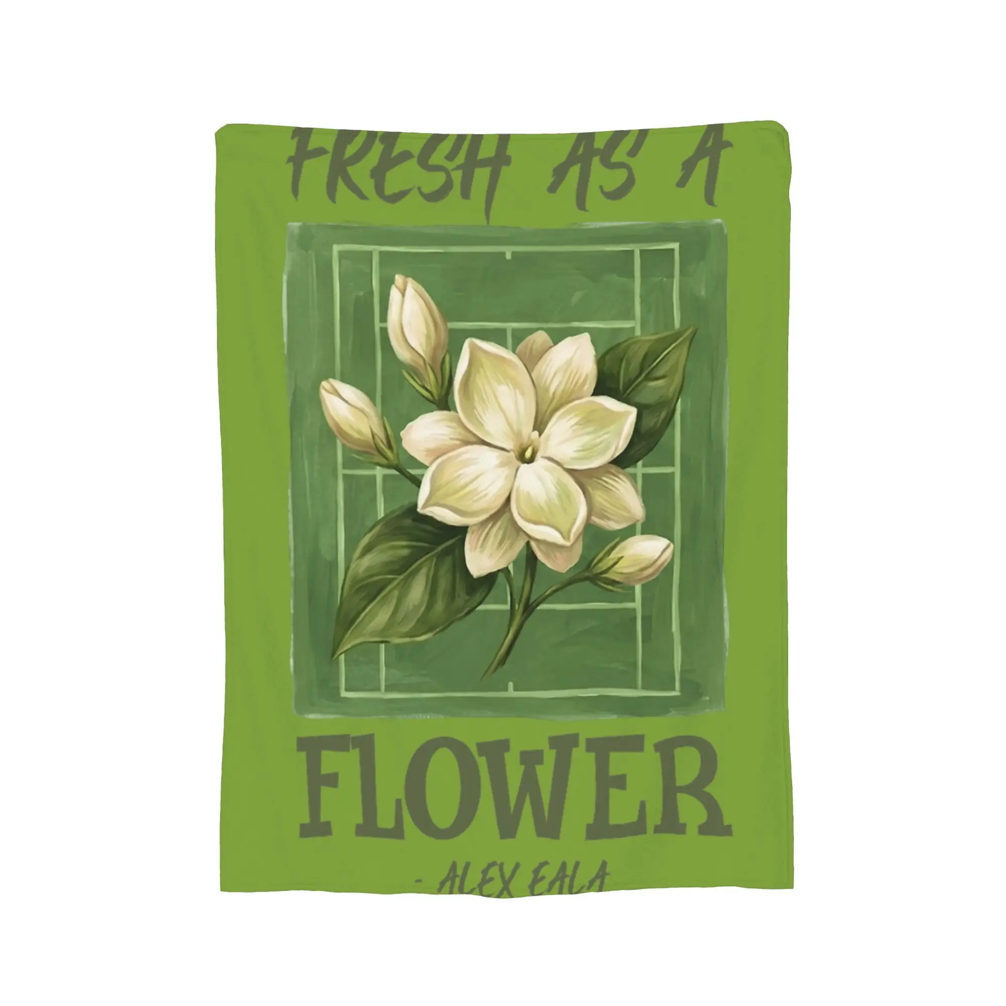 Alex Eala Sampaguita Blanket Tennis Player Fuzzy Awesome Warm Throw Blankets for Bedspread Summer