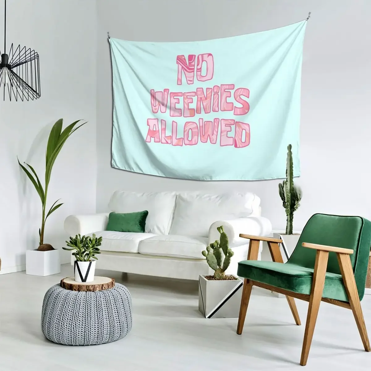 

no weenies allowed Tapestry Wallpapers Home Decor Bedroom Decor Aesthetic Decorative Wall Mural Tapestry