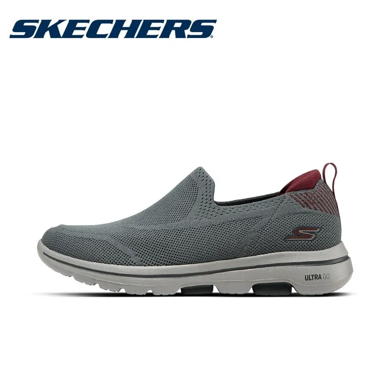 Skechers Shoes Men Go Walk 5 Slip-on Casual Outdoor Sports Walking Shoes Mens