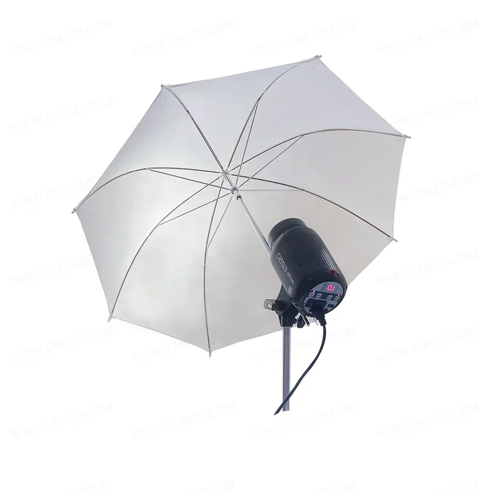 E250 flash light with trigger and white umbrella reflector for photo booth hine photobooth external flash light