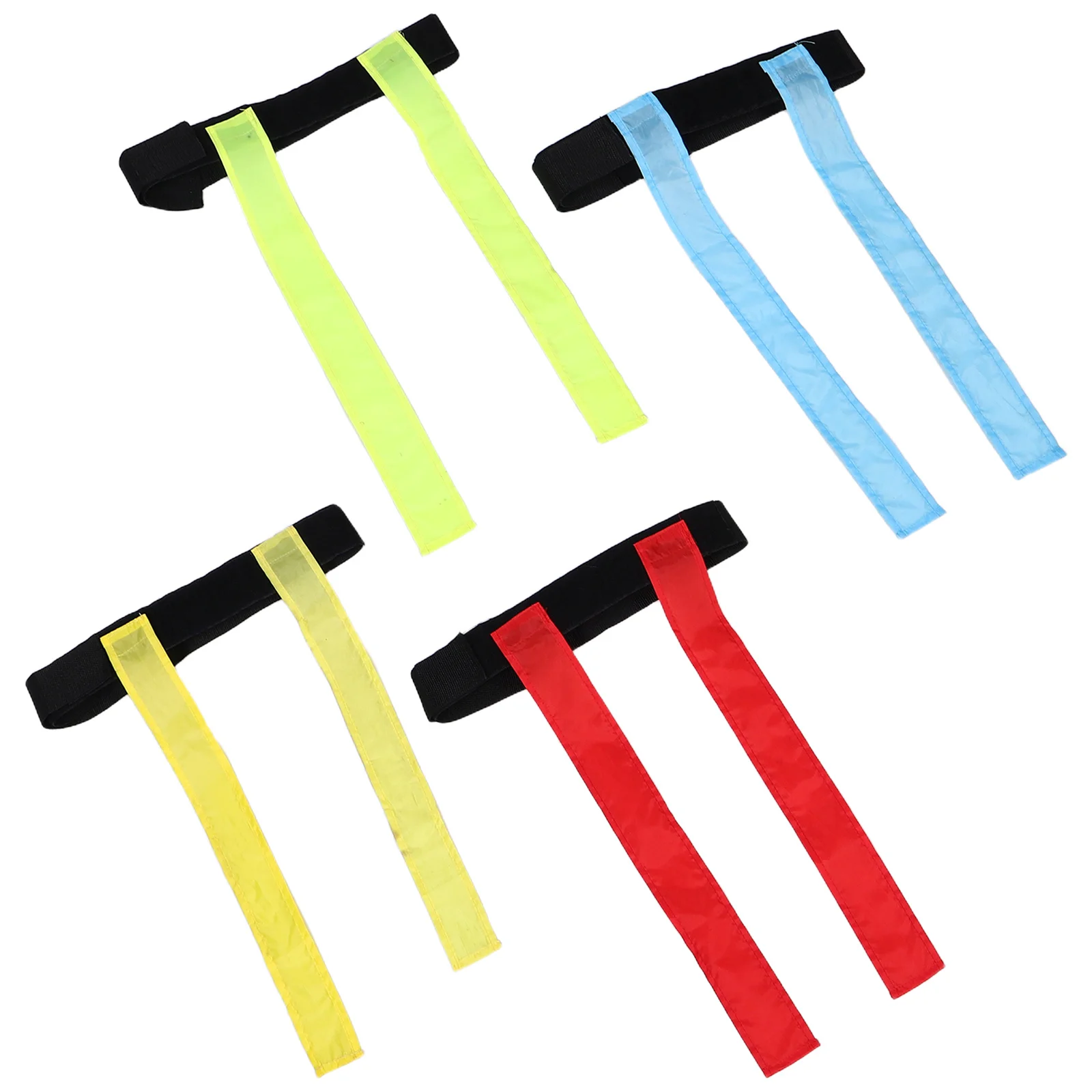 

4 Pcs Flag Tag Belts Football Accessories Equipment Rugby Gear Game ’s