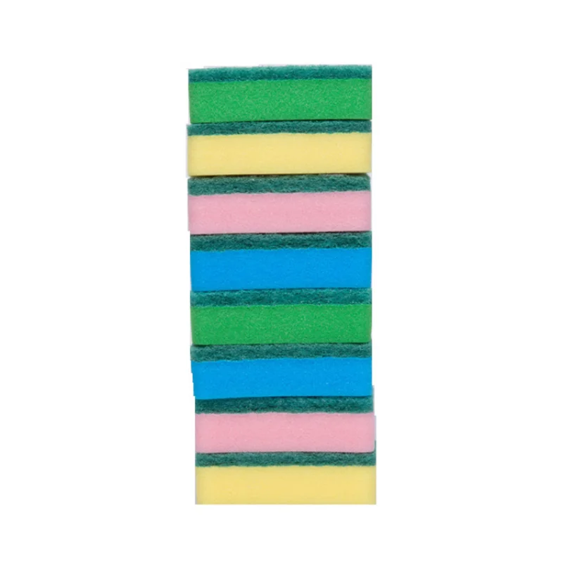 1/10pcs Brush Kitchen Cleaning Tools Garden Cocinage Washing Scourer Home Dishwasher Cleaning UniverDishwashing Sponsal Sponge