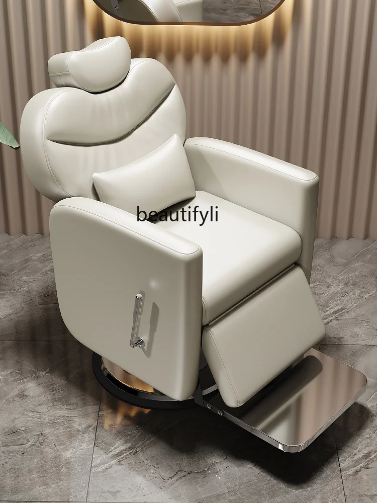 Beautyand-silla para el cuidado del cabello, asiento para peluquería, barbería y peluquería