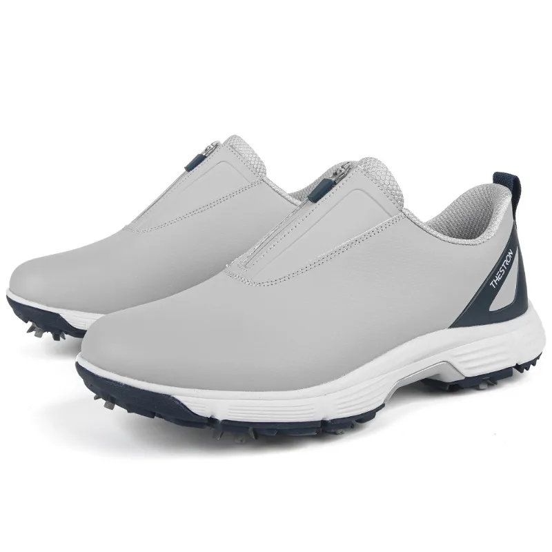 2024 New Multi-color Golf Shoes Zipper Waterproof and Non-slip Sports Shoes Lightweight and Comfortable Golf Training Shoes