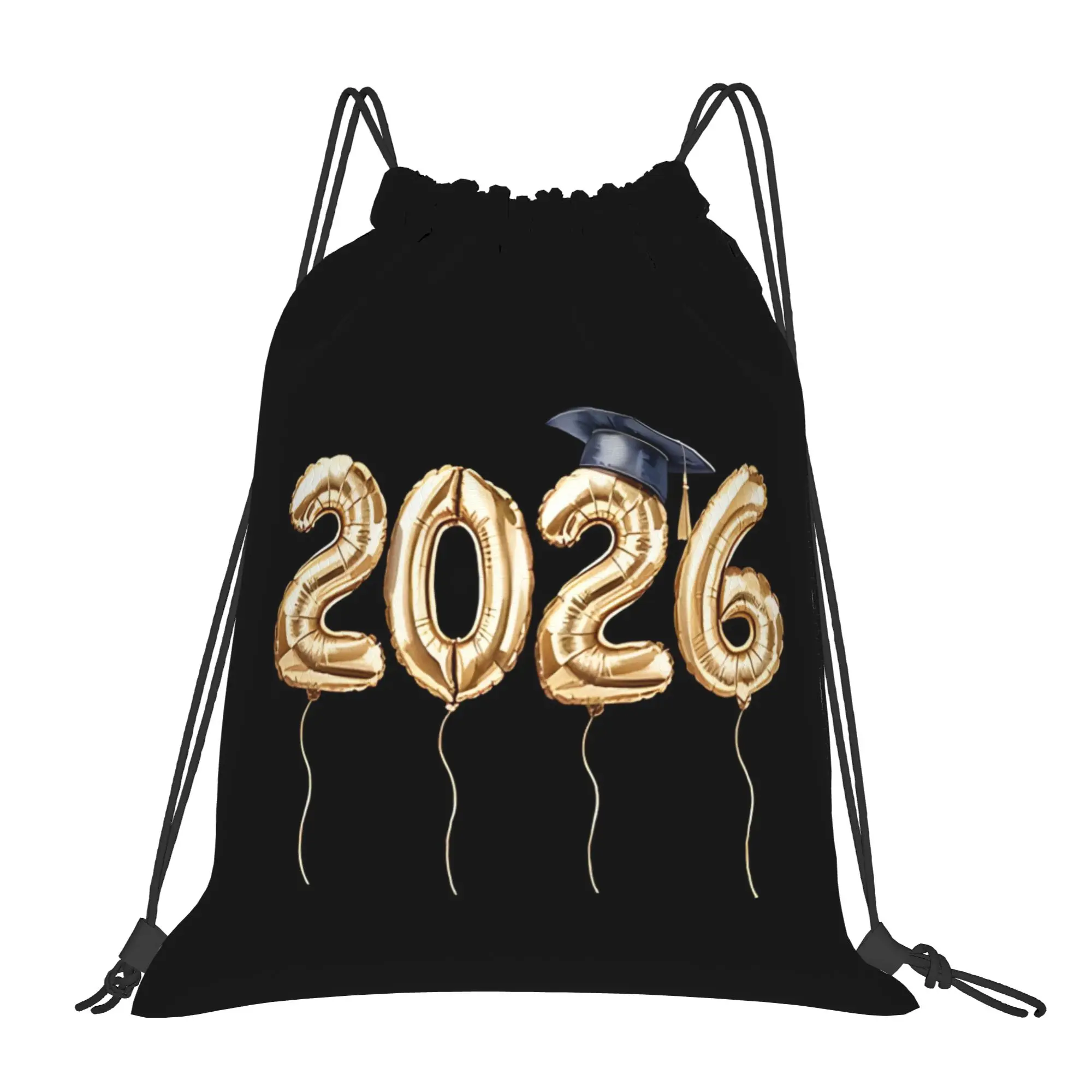 Graduation Cap 2026 Graduation in 2026 Drawstring Bags Sports Unisex Storage Organize Bundle Pocket Rope Bag