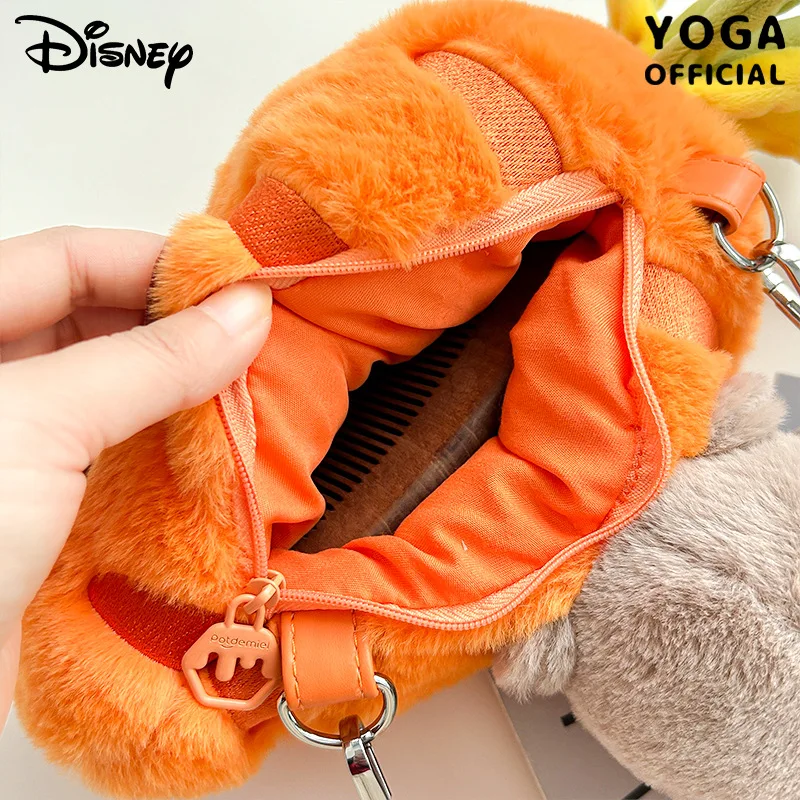 حقيبة ديزني زوتوبيا كروس بودي جوديث لافيرن هوبس كارتون دمية متعددة الوظائف حقيبة تخزين هدية عيد الميلاد والكريسماس