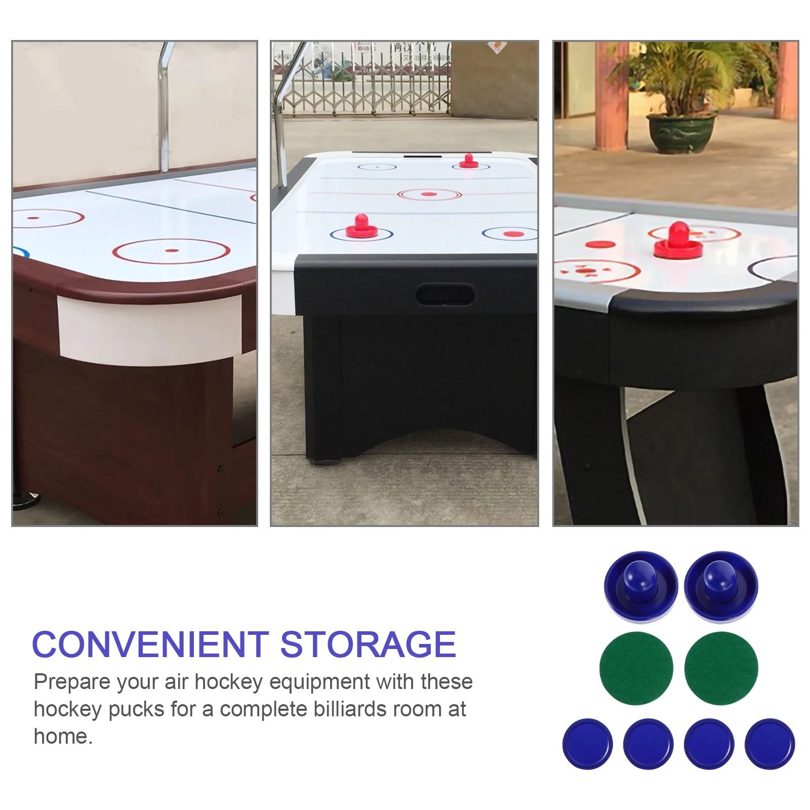 

1 set Air Replacement Accessories For Arcade Home Plastic Parts Use Plastic Air Hockey Accessories Hockey Parts