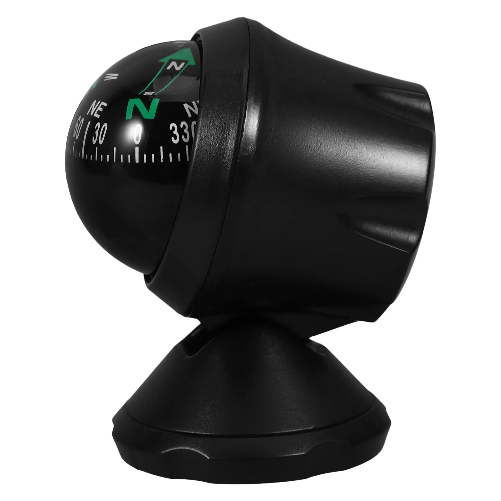 

Vehicle Compass Auto Mini Compass Adjustable Base Clear Direction Identification No Power Supply Needed Perfect Car Decor