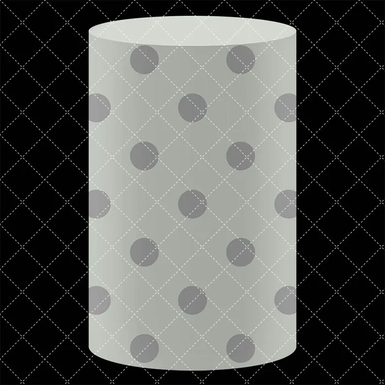 Mehofond الأحمر السيرك اسطوانة يغطي ل كرنفال حفلة عيد ميلاد ديكور الركيزة غطاء عيد ميلاد استحمام الطفل الحلويات الدعائم المرنة