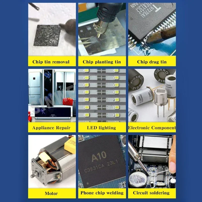 Imagem -05 - Solda Flux Paste Seringa 10cc Mecânico Ad223 Ad559 sem Chumbo sem Limpeza Líquido Halogênio Reparo Pcb Ferramenta de Solda