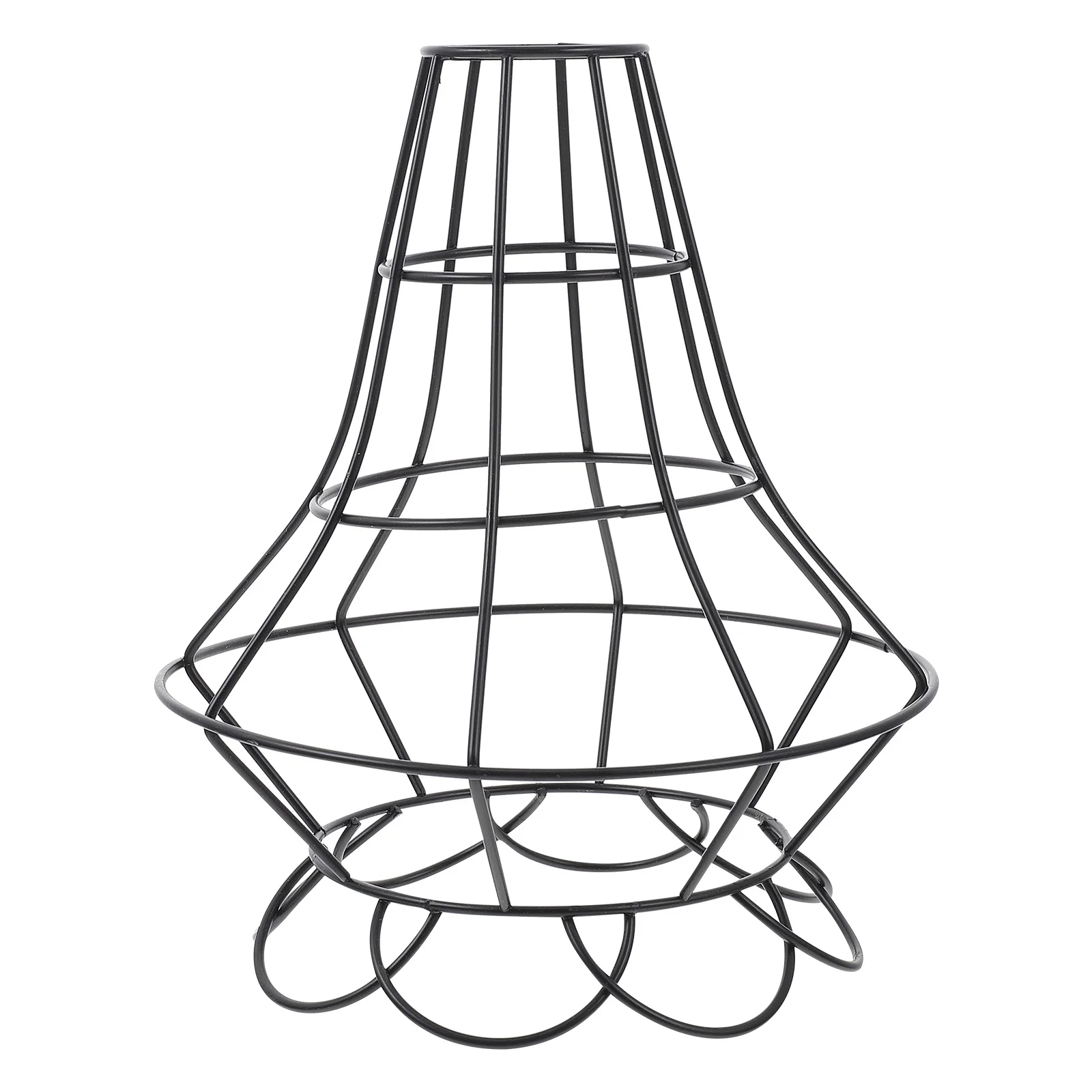 

Iron Wire Birdcage Lampshade Vintage Wall Light Decor For Home Hotel Bar Bedroom Study Library Metal Bulb Shade Cage