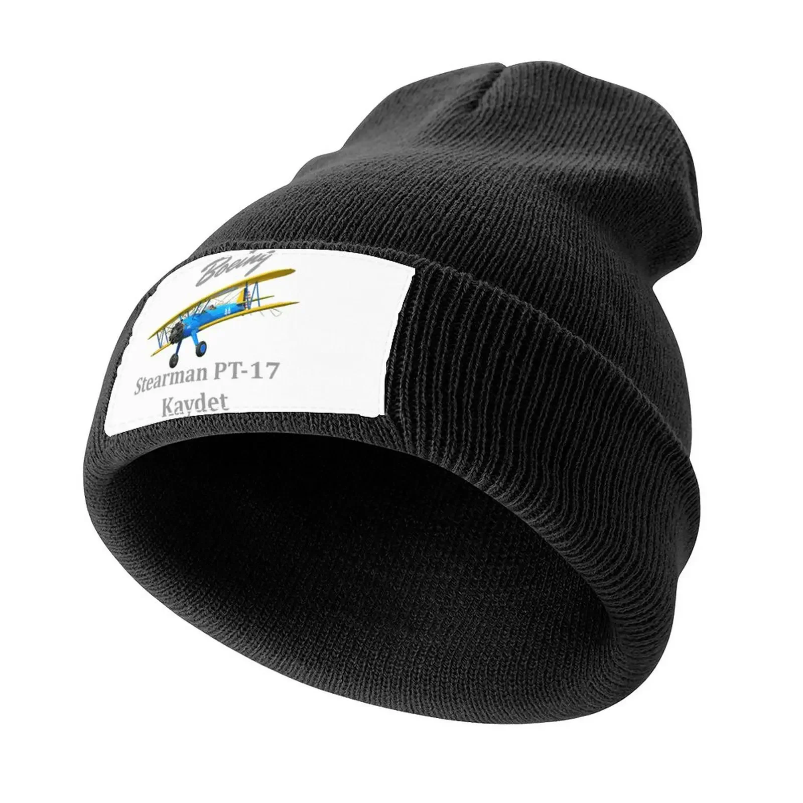 

Stearman PT-17 Kaydet Knitted Cap Luxury Hat Mountaineering Golf Wear Men Women's