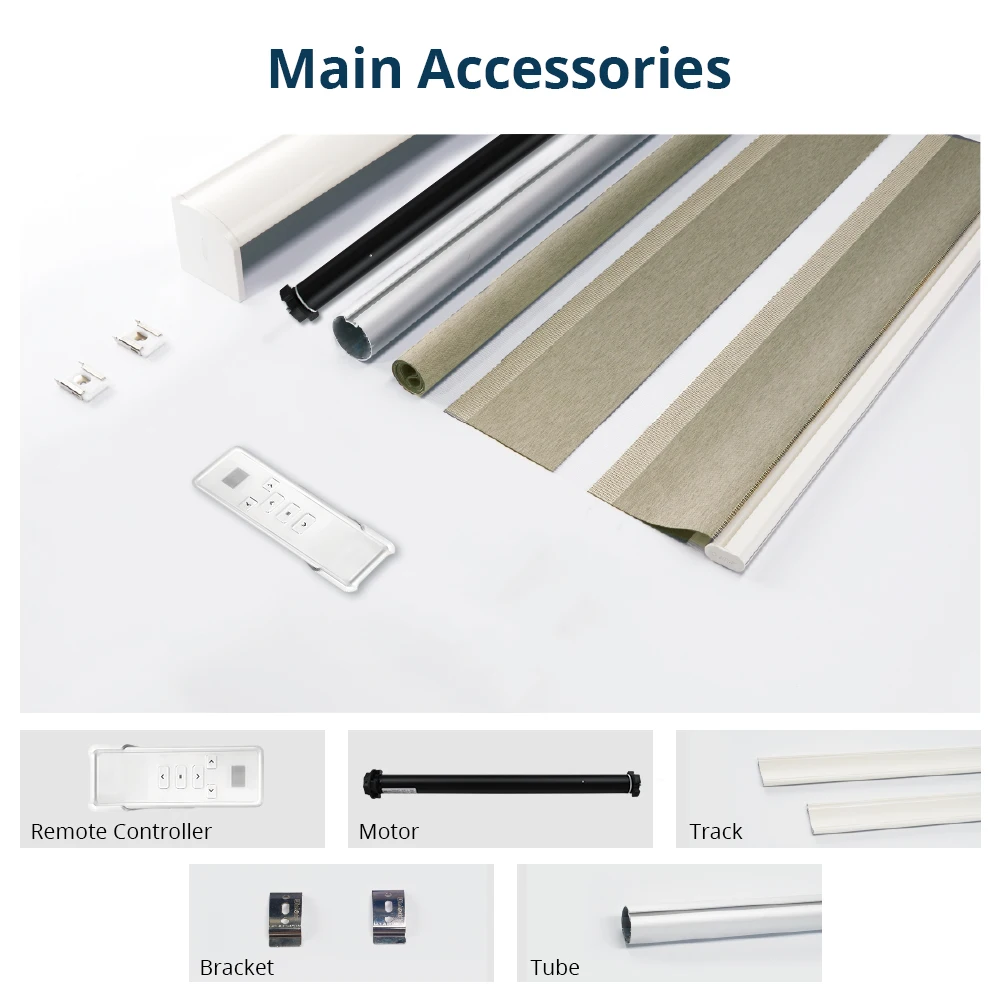 Zemismart Smart Zebra Tenda Google Home Alexa Voice Tuya App Timer Tessuto fai da te WIFI Nozioni di base Doppio strato Rollo Blind Smart Shade