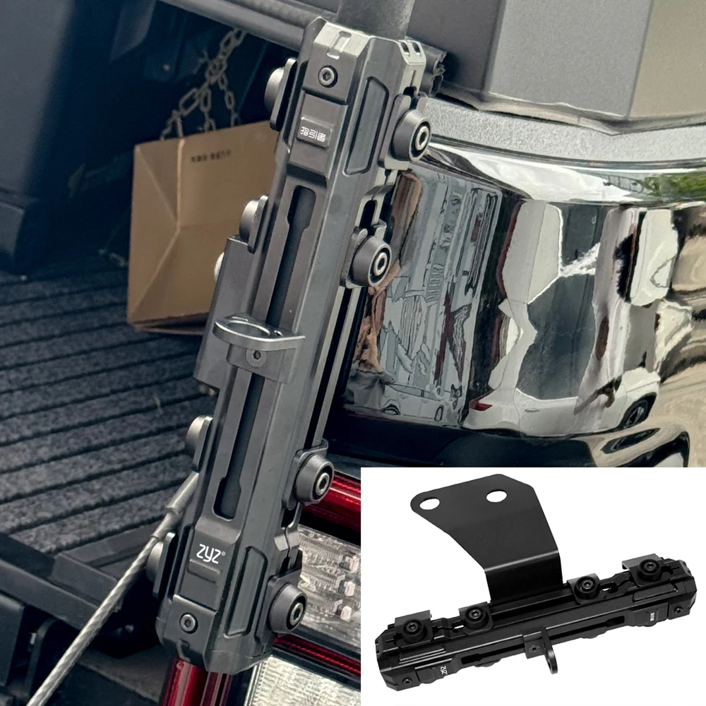 

JT1020 Flag Pole Mount Right Rear for Jeep Gladiator JT 2020+ Aluminum Alloy Antenna Flag Holder Bracket