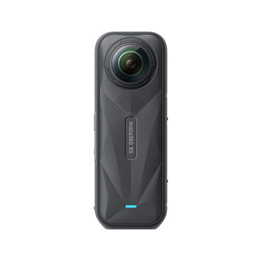 كاميرا Insta360 X5 -8K مقاومة للماء 360 درجة مع أجهزة استشعار 1/1.28 بوصة 48 ميجابكسل، فيديو 8K 360 HDR، صور رياضية للسفر، 72 ميجابكسل 360 درجة