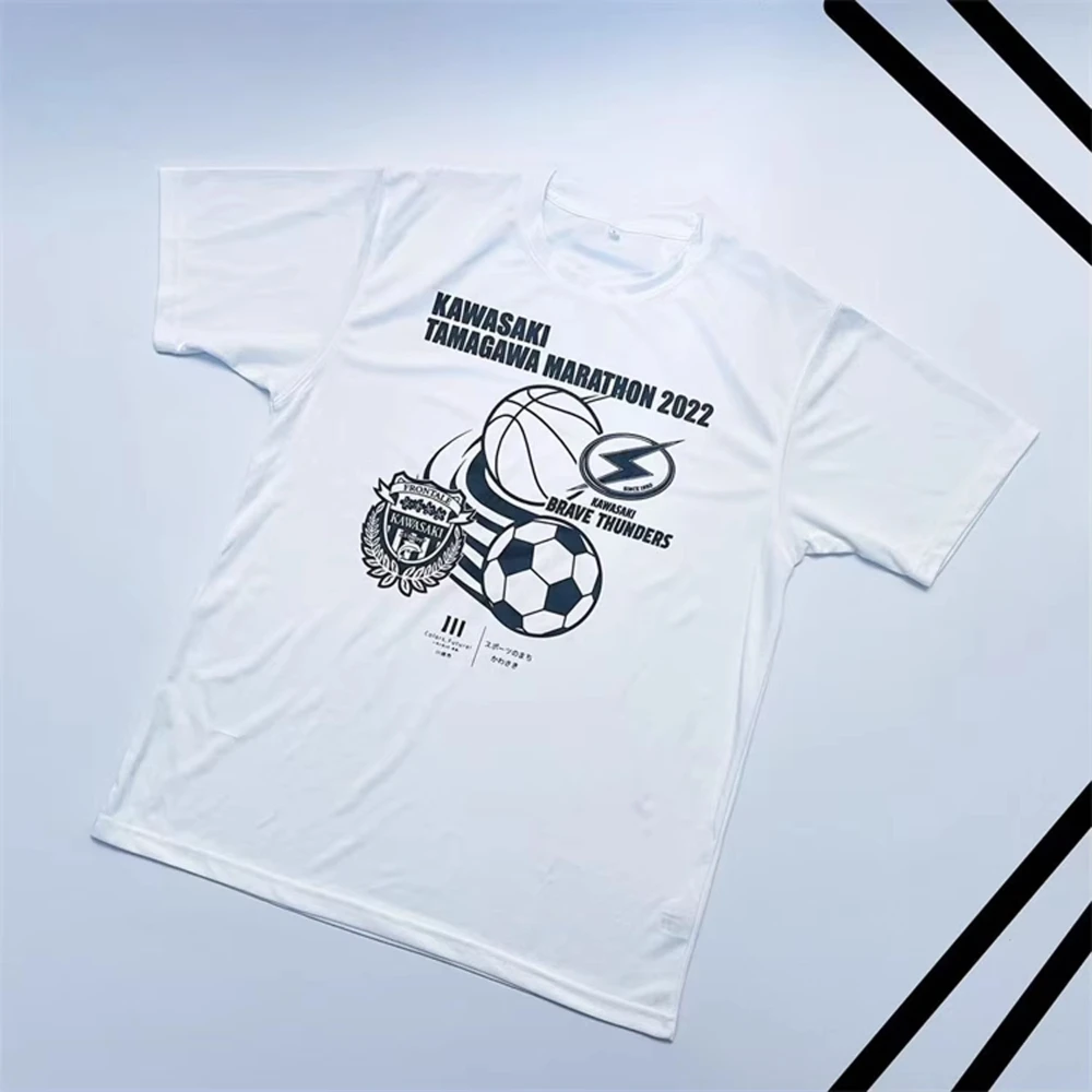 

2025 KAWASAKI Marathon Dry Breathable And Sweat-wicking Running Football Short-sleeved Sports T-shirt