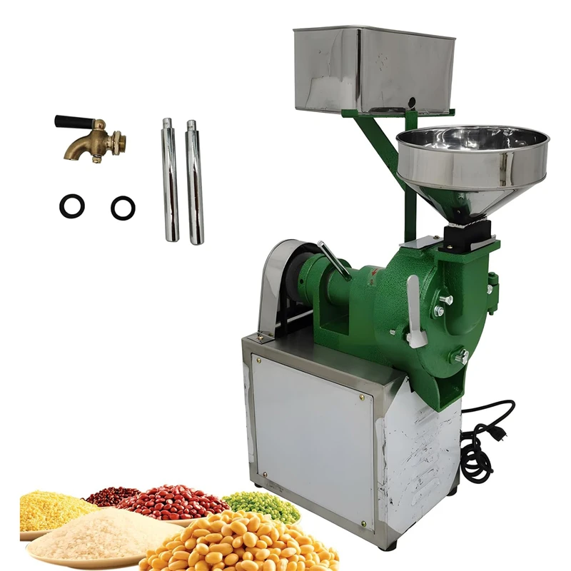 آلة طحن معالجة حليب الفول، آلة طحن التوفو الصينية الشهيرة وصانع الرائب مع مكون أساسي للمحرك الجديد