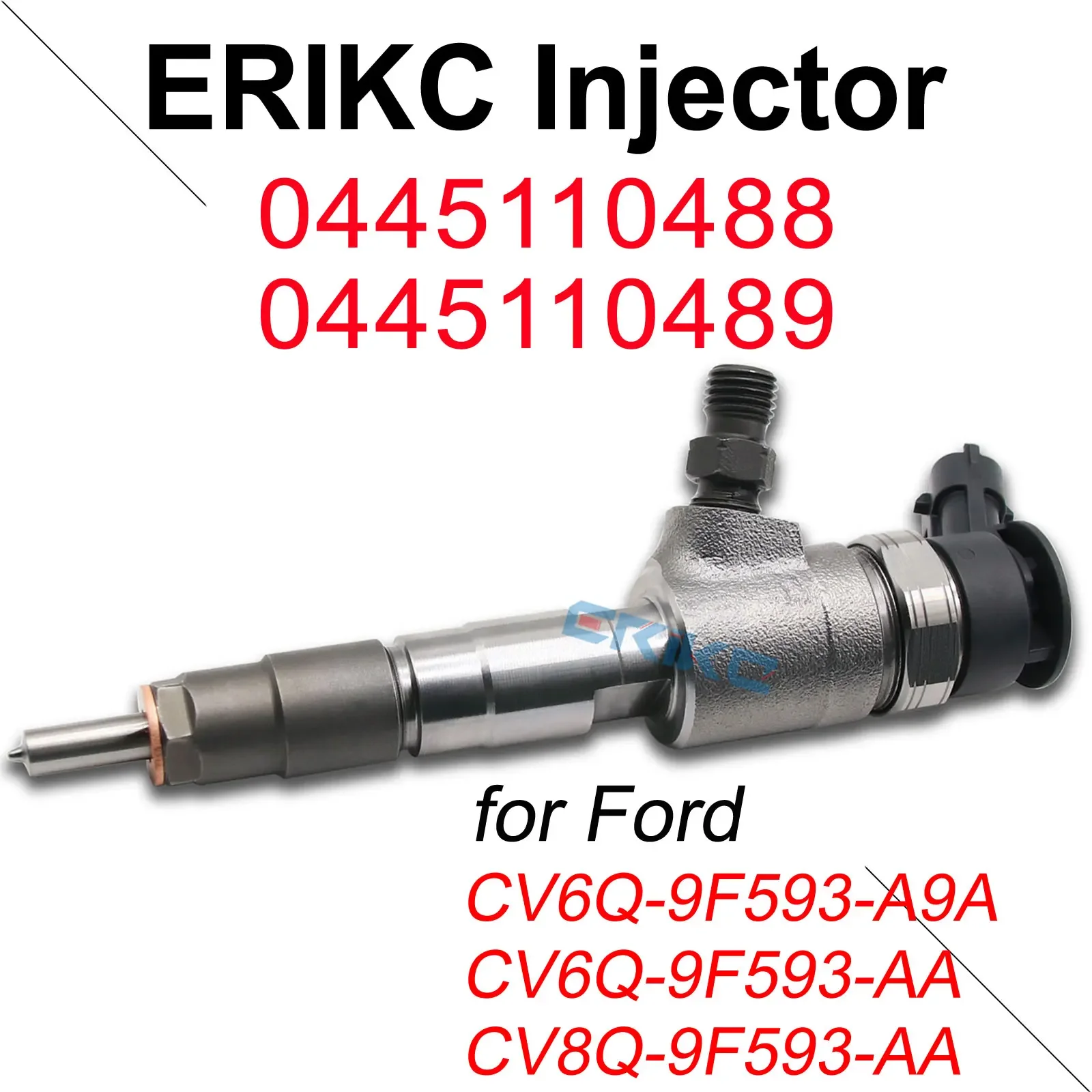 

0445110488 0445110489 Diesel Fuel Injector 0 445 110 488 Auto Parts 0 445 110 489 for Bosch Ford Fiesta 1.5 Turbo 1745052