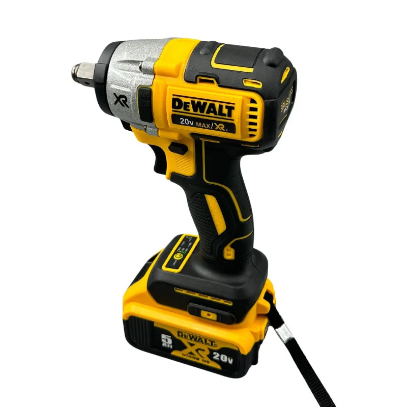 Dewalt Brushless Impact Wrench, Bateria de lítio elétrica recarregável, Ferramentas elétricas sem fio, 20 Nm, DCF880, 20V