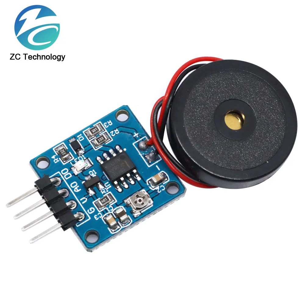 Piezoelectric Shock Tap Sensor Vibration Switch Module DC 5V Sheet Percussion For Arduino AD/DO 51 UNO MEGA2560 r3 DIY Kit