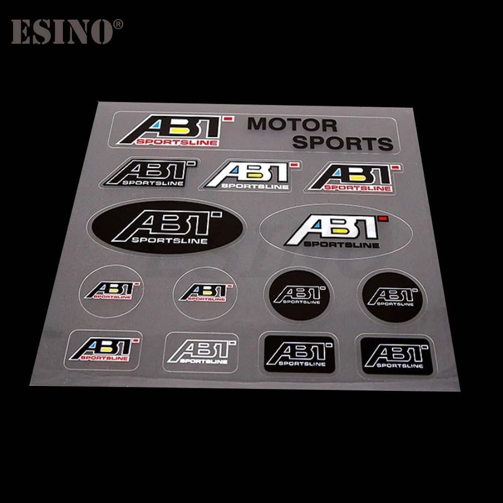 ملصقات جسم السيارة مجموعة ملصقات الديكور ، التصميم ، نافذة ، الرؤية الخلفية ، مرآة ، الباب ، مقبض ، ABT ، الرياضة ، موتور الرياضة ، نمط جديد