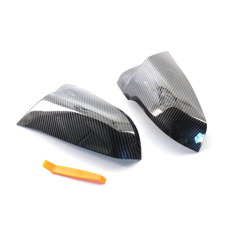 

Suitable for Bmw1SeriesX1Rearview Mirror Shell F48F49F52Modified Horn Bright Black 51167386567