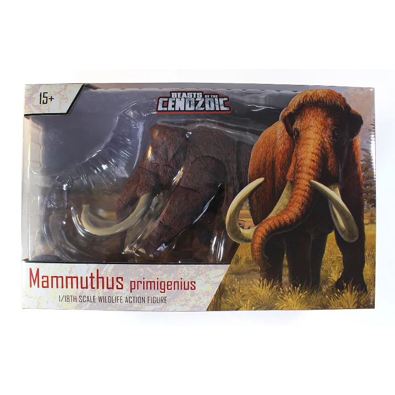 

In StockMammoth Beasts of The Mesozoic 1:18 Scale Articulated Action Figure, Prehistoric Beast Toy, Collectible, Gift