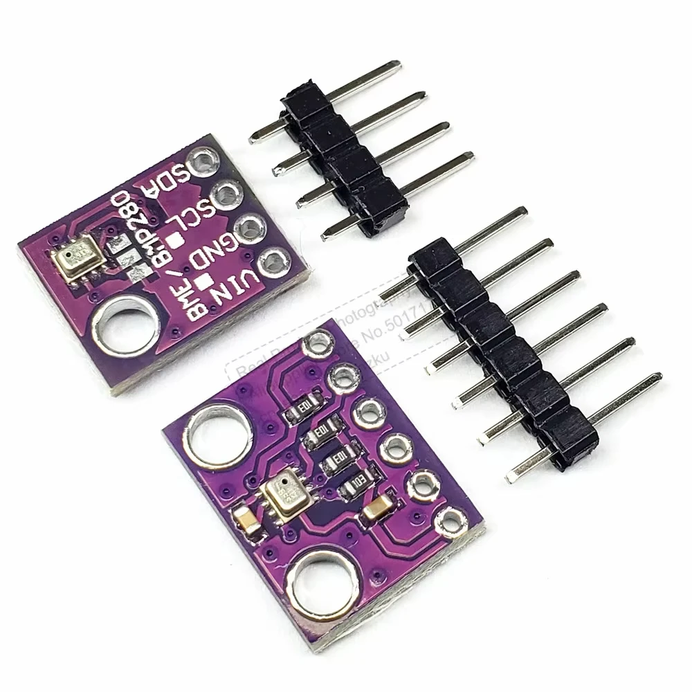 GY BMP280 Temperature Air Pressure Sensor 5V BME280 I2C SPI 1.8-5V GY-BMP280-3.3V Barometric Digital Sensors Module for Arduino