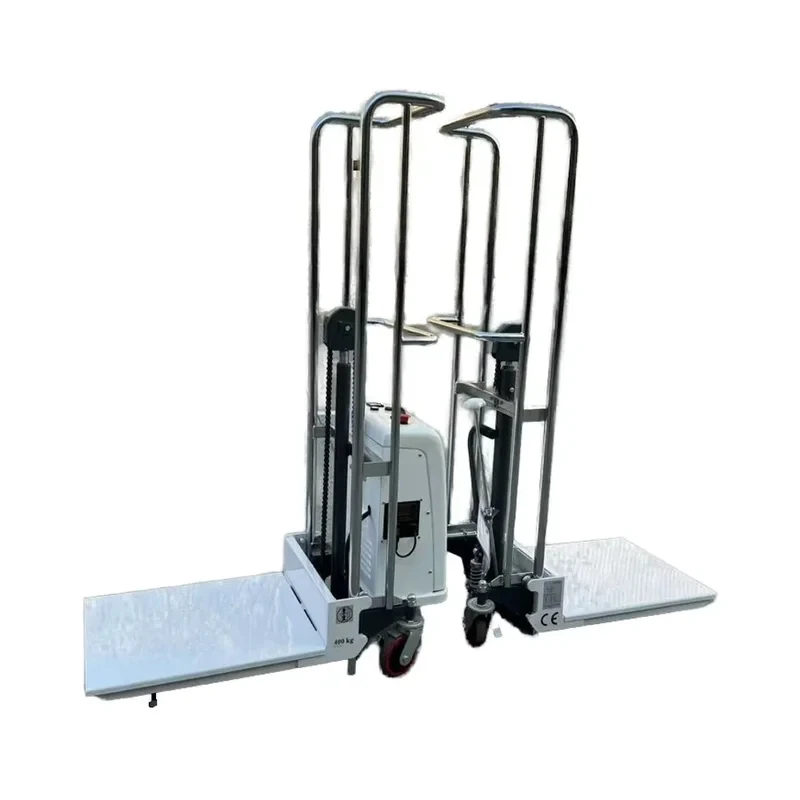 【Bt-selling】WECAN Factory New Hot Sell Lift Tle 0kg Manual Platform Stacker Truck Hydraulic With Nylon Wheels N