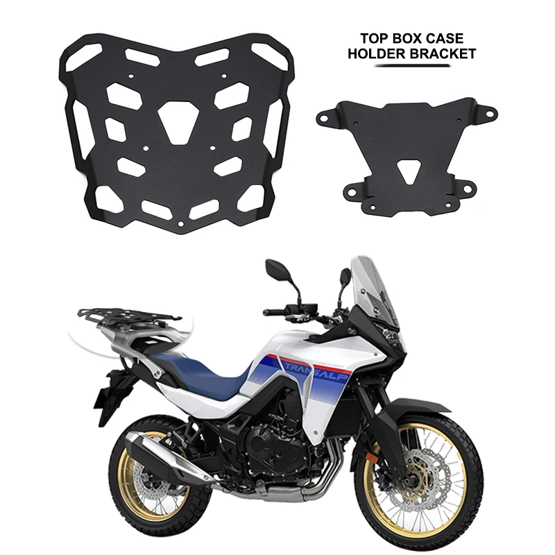 

For HONDA XL750 TRANSALP Motorcycle Rear Luggage Rack Tail Rack Top Case Bracket Cargo Rack XL 750 Transalp 2023 2024