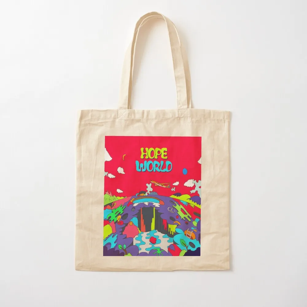 Hope World Tote Bag free delivery bags custom bags large size bags tote bag men's