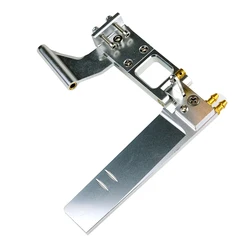 Aluminum Brushless Electric Boat 4mm x 110mm Dual Water Rudder Strut And Rudder Assembly for RC Boat