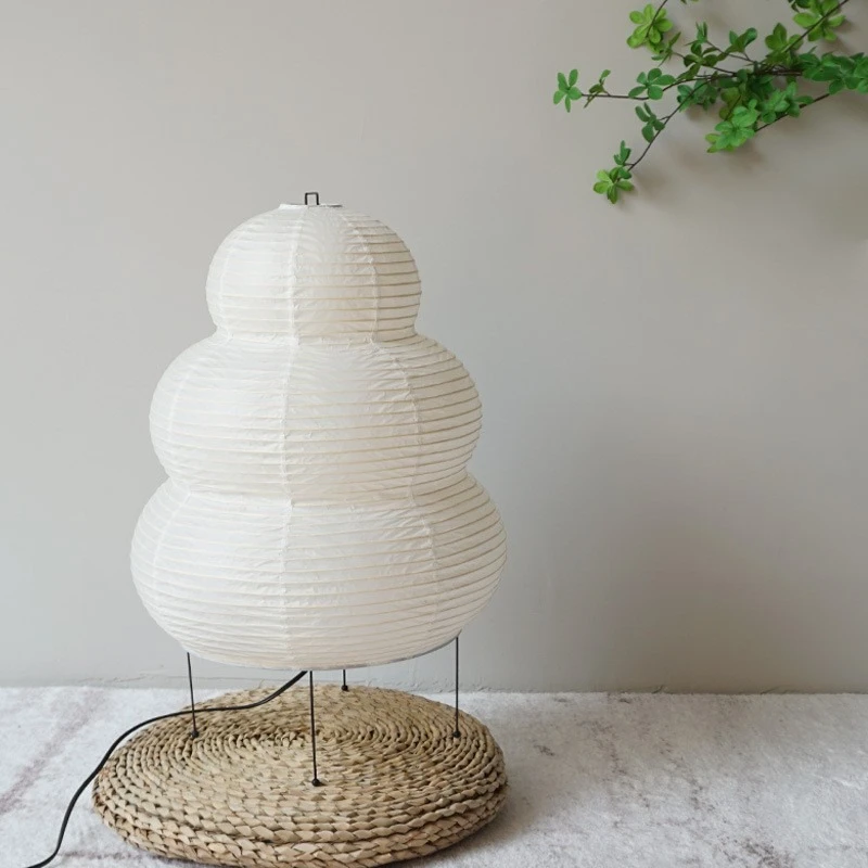 Nordic Simplicity Style Paper Floor Lamps for Courtyard Corridor Household Decoration Pottery Jar
