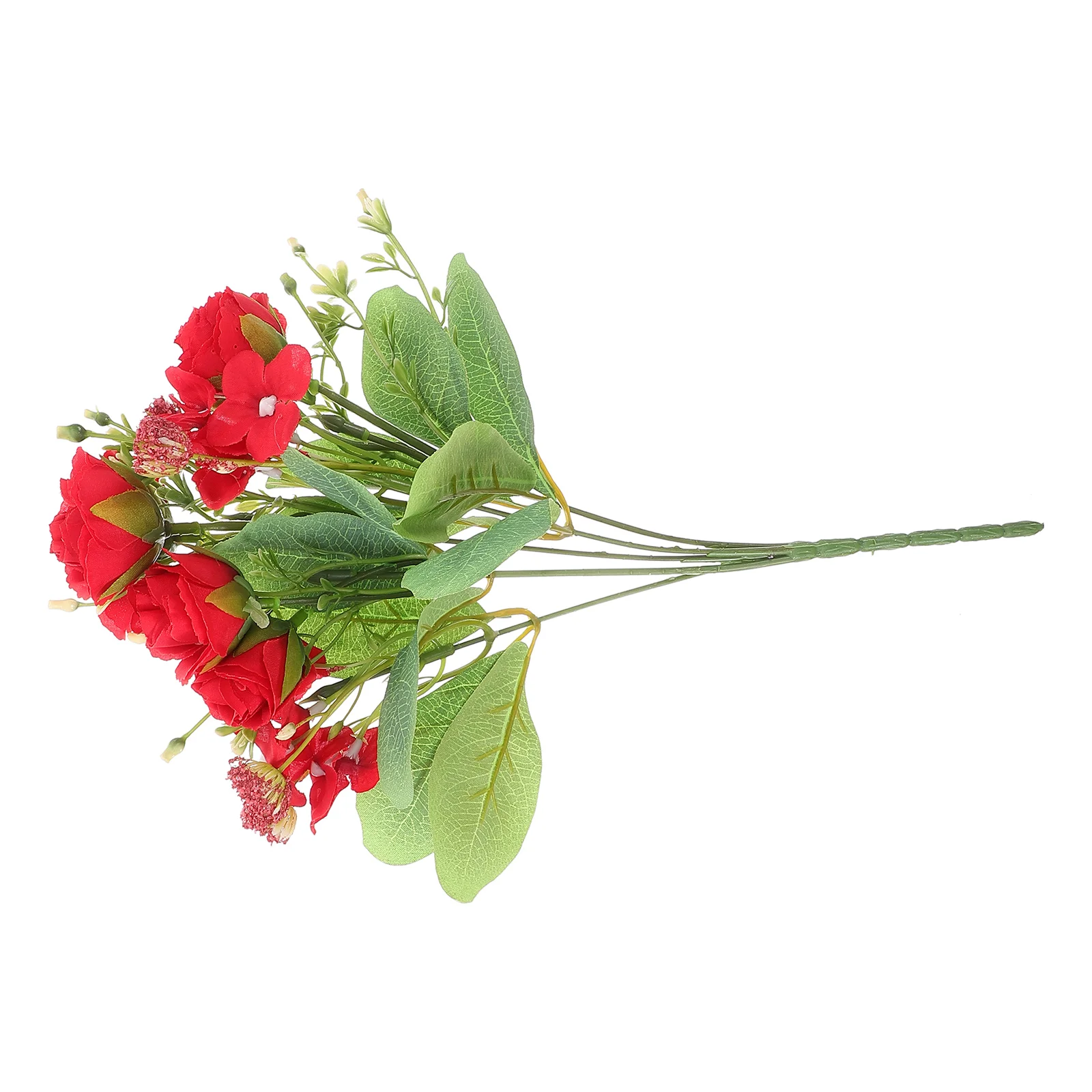

Artificial Rose Decor RealisticFlowers Wedding Table Home Artificial Flowers Office Shop Festival Parties Gift