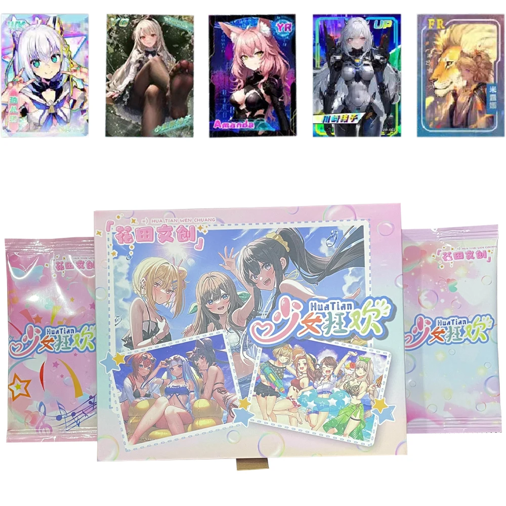 

New Goddess Story Collection Card Beautiful and elegant Project Booster Box Bikini Anime Game Christmas Children Toys Gift Card