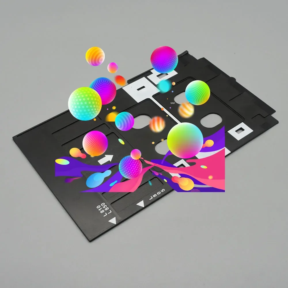 

5X PVC ID Card Tray Plastic card Printing Tray for Epson R260 R265 R270 R280 R290 R380 R390 RX680 T50 T60 A50 P50 L800 L801 R330