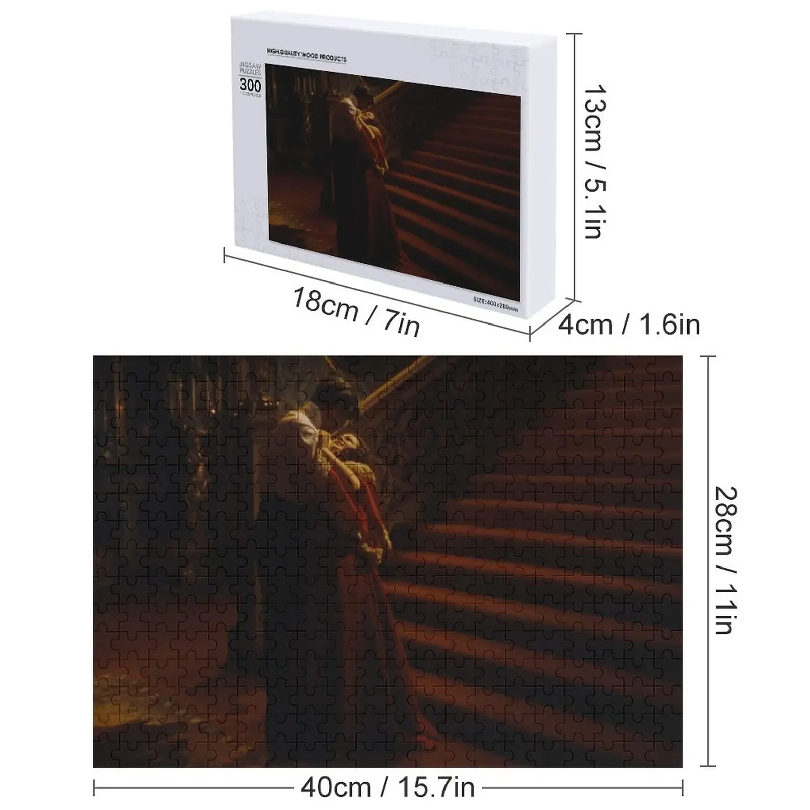 Gone with the Wind Jigsaw Puzzle Wooden Name Custom Personalized Wooden Animal Puzzle