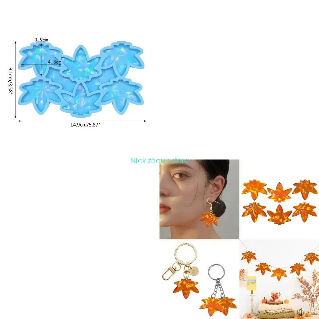 

E15E Pendant Resin Mold Light Epoxy Casting Mold for DIY Crafts Jewelry