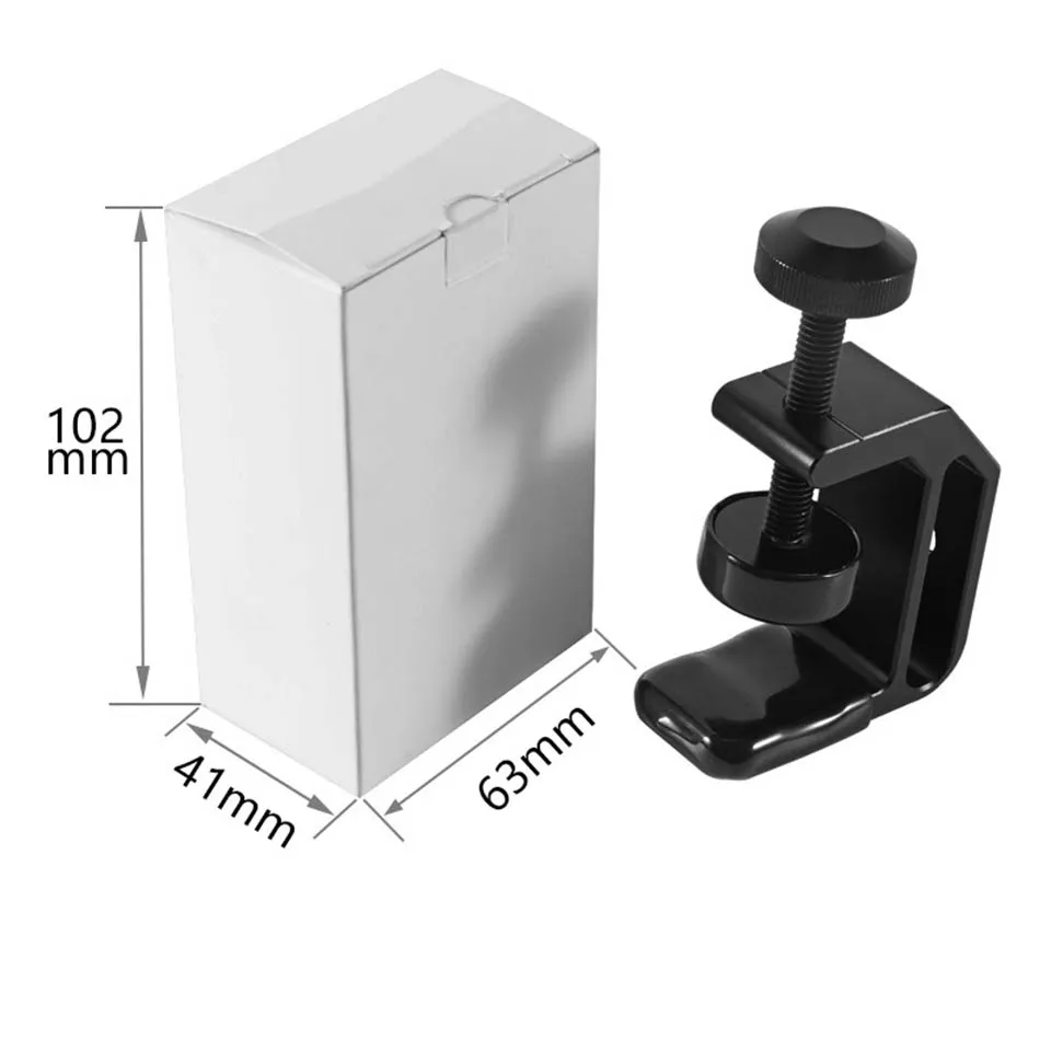 Klip kuat Universal, c-klip multifungsi Universal, braket Streaming langsung portabel, aksesori klip datar