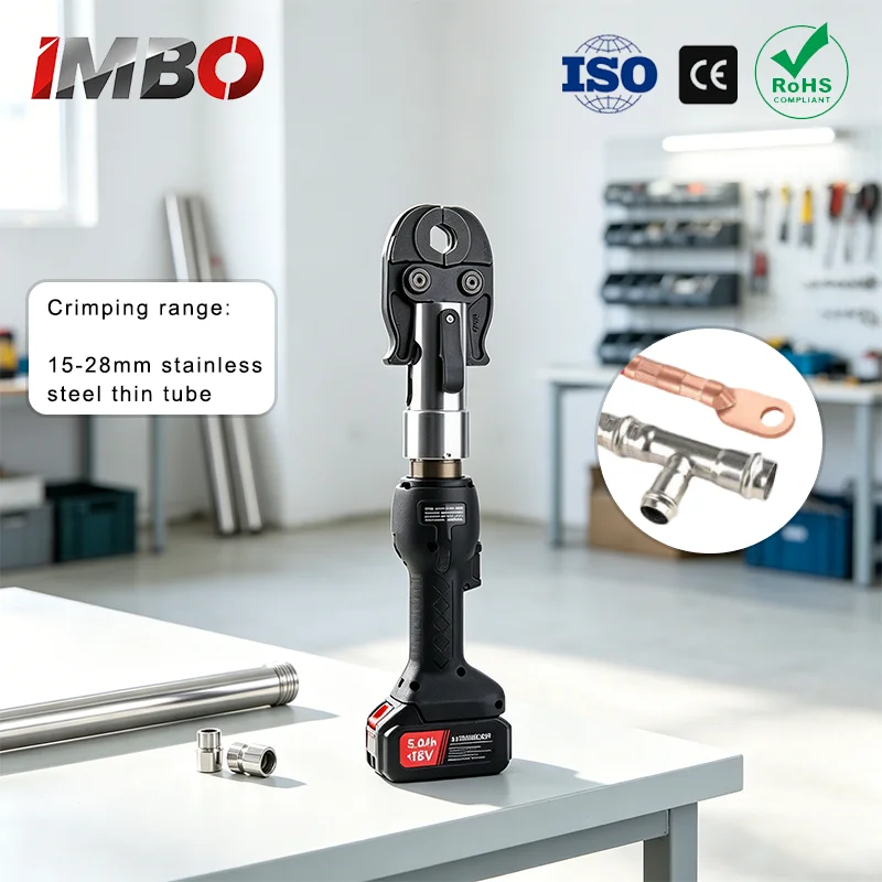 

Electric hydraulic pipe wrench Lightweight and easy to operate Precise crimping of digital display screen