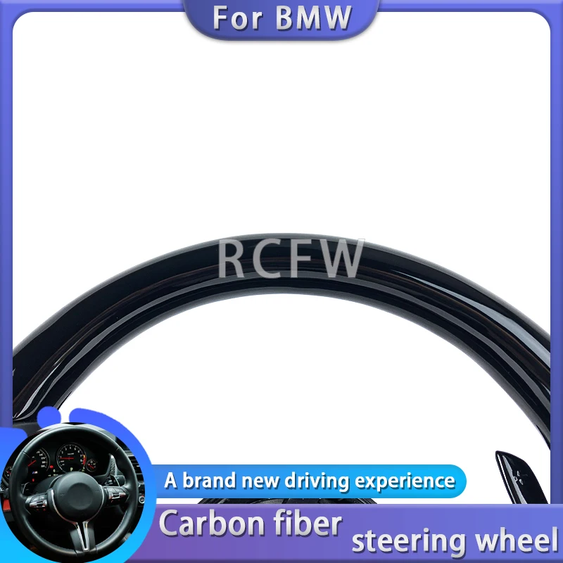 Automotive Sport Carbon Fiber Steering Wheel For BMW X1 X2 X3 X4 F06 F07 F10 F15 F15 F20 F21F22 F30 F31 F32 F16 M3 M4 M5