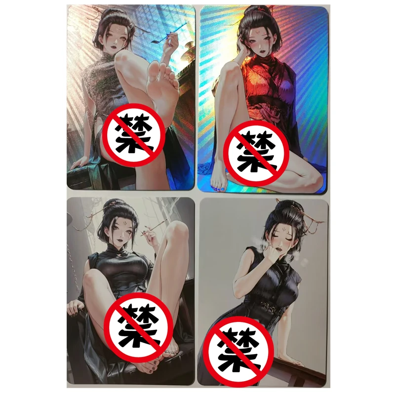 

2 шт./компл. DIY скрытая аниме-карта черный миф: серия Wukong ‌ ACG Сексуальная телесная карта Игрушка Подарочная игра Домашние аниме Коллекционные карты комиксов