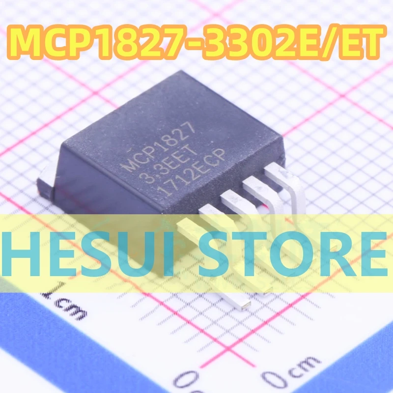 Linear voltage regulator MCP1827-3302E/ET original D2PAK-5