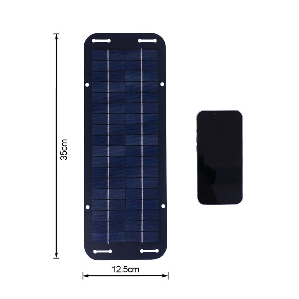 Portable Solar Charger 30W Solar Panel Long Service Life Safety Features Solar Energy Conversion Rate 12V Solar Trickle Charger